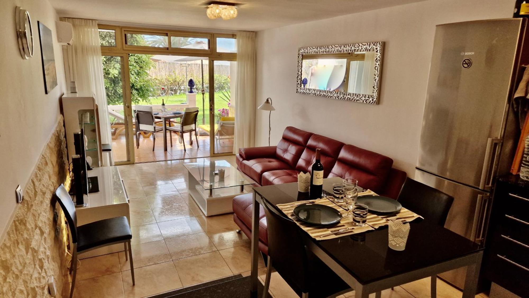 Tamaran 102 - Los Campos - Lux Garden Apt Near Dunes, Quiet-Central-Renovated San Bartolomé Esterno foto